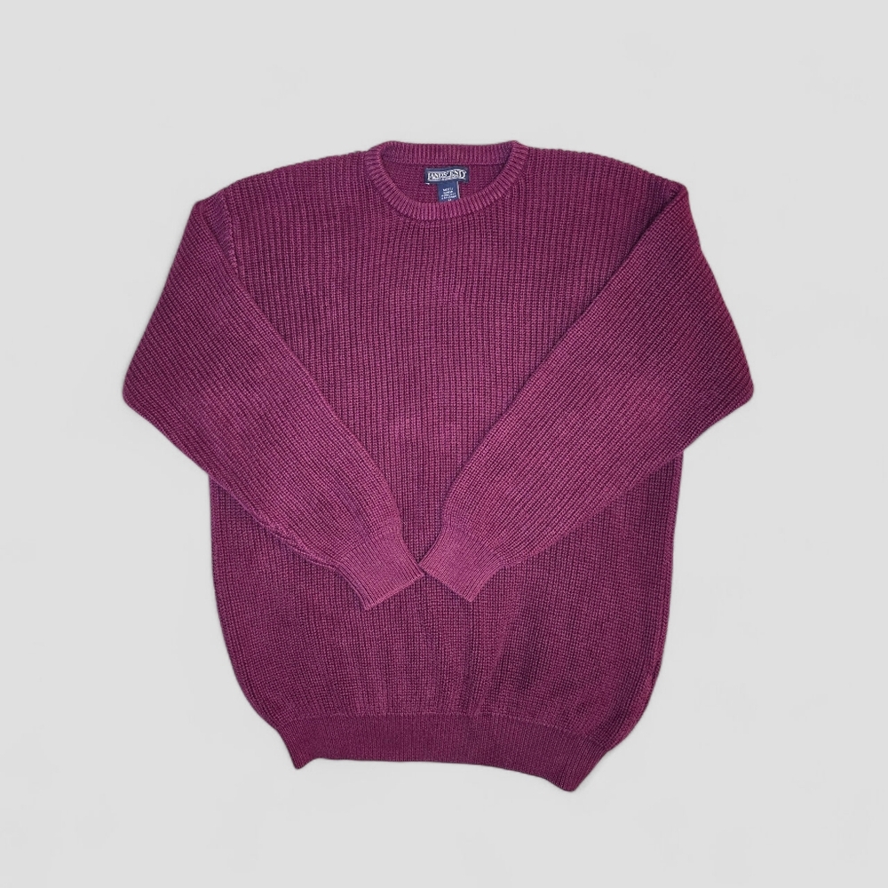 Lands End Mens Maroon Sweater